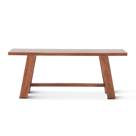  Stavenger 60" Acacia Wood Counter Bench in Cinnamon Brown - Home Trends & Design 