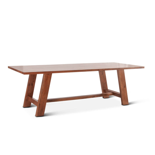 Stavenger 94" Dining Table in Cinnamon Brown - Home Trends & Design