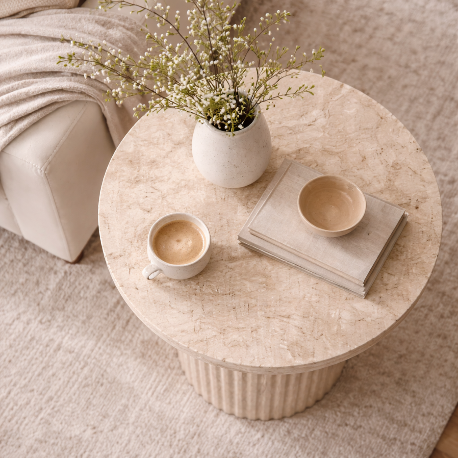 Forma Concrete Outdoor Side Table