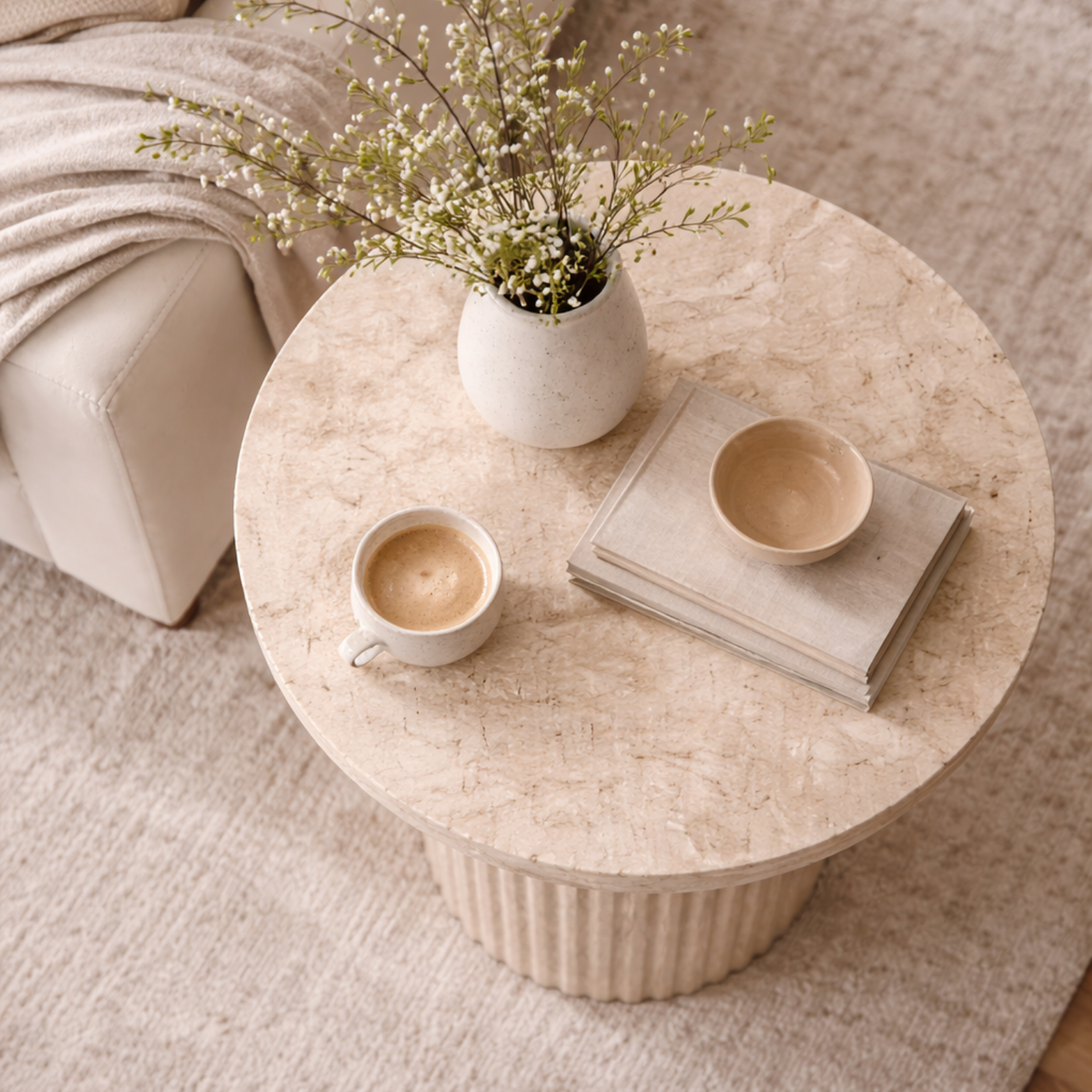 Forma Concrete Outdoor Side Table