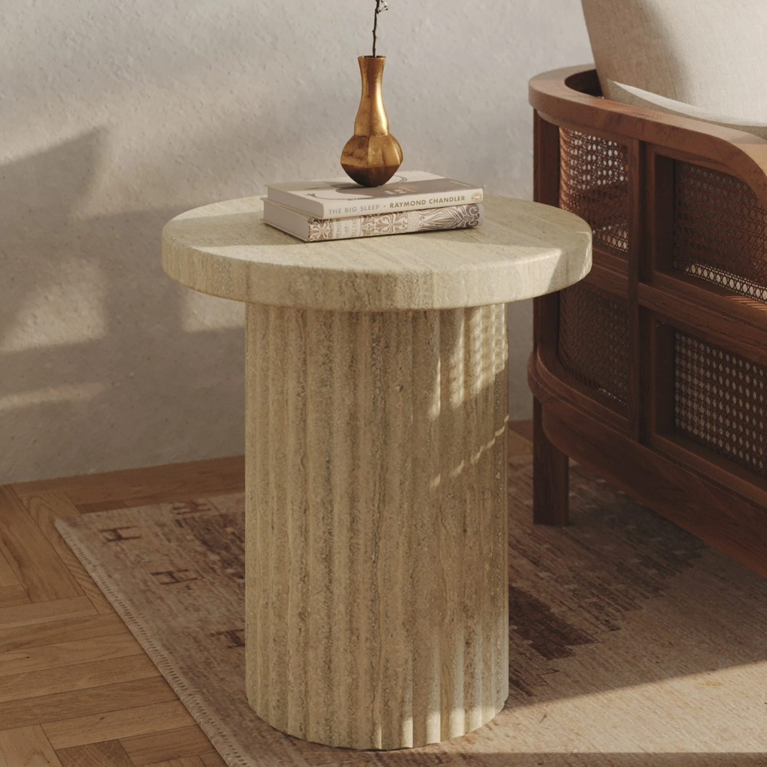 Forma Concrete Outdoor Side Table