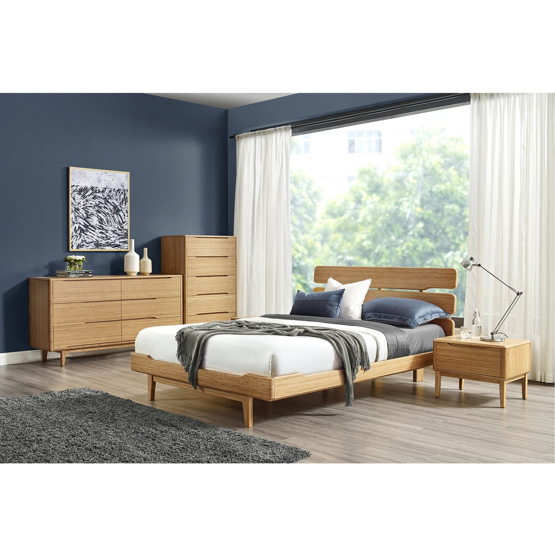 Currant Six Drawer Double Dresser