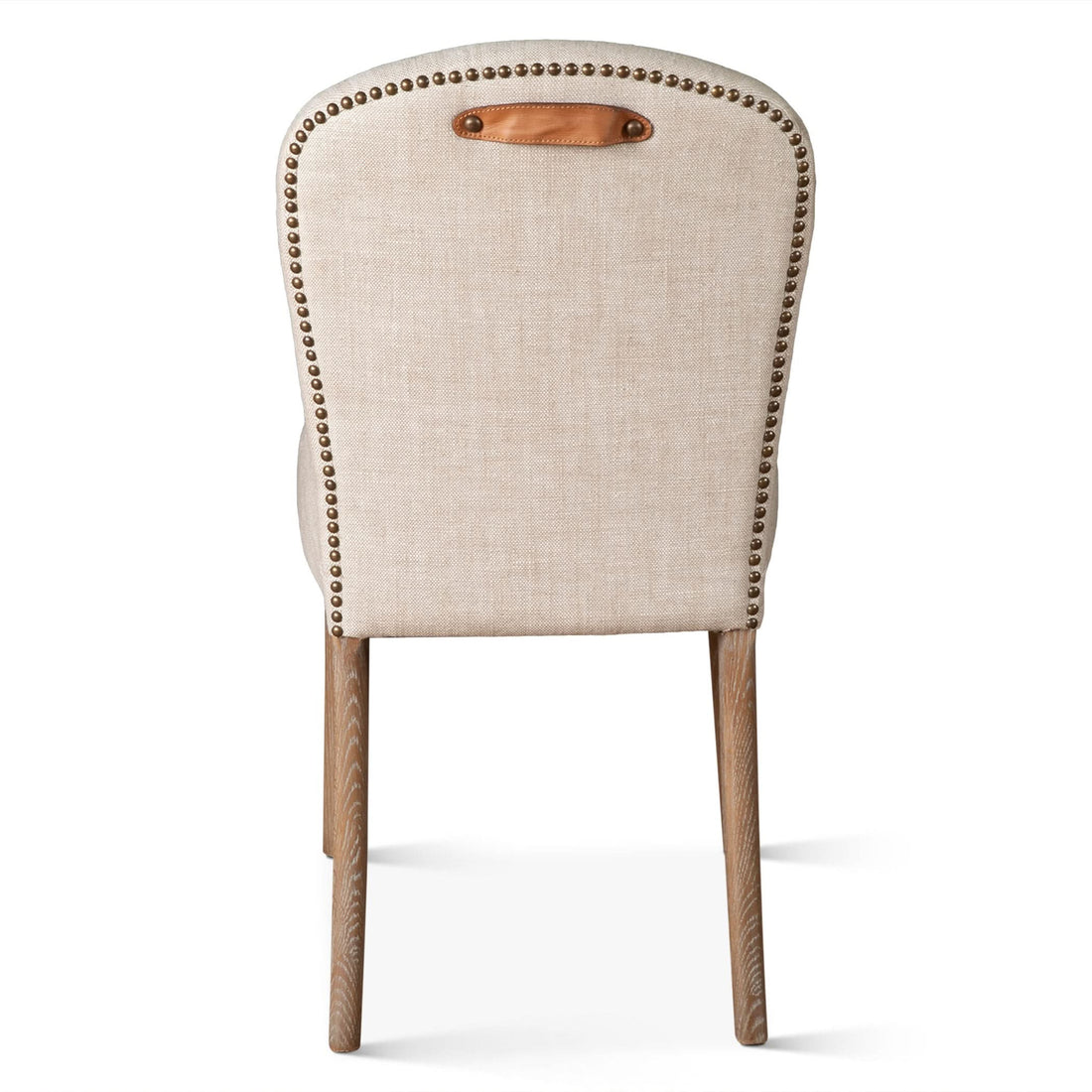 Olivia Casual Beige Linen Dining Chair - Home Trends & Design