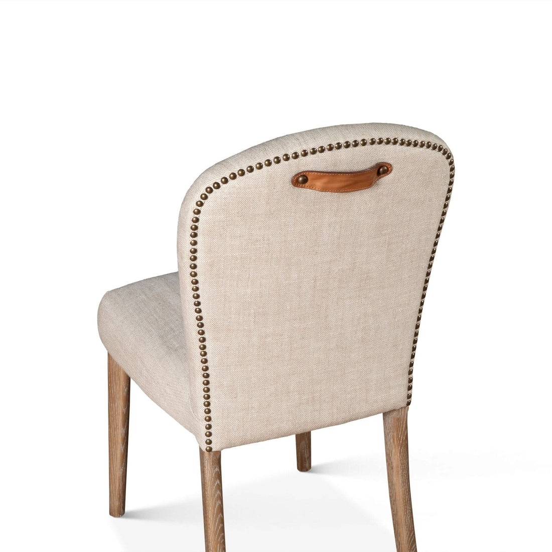 Olivia Casual Beige Linen Dining Chair - Home Trends & Design
