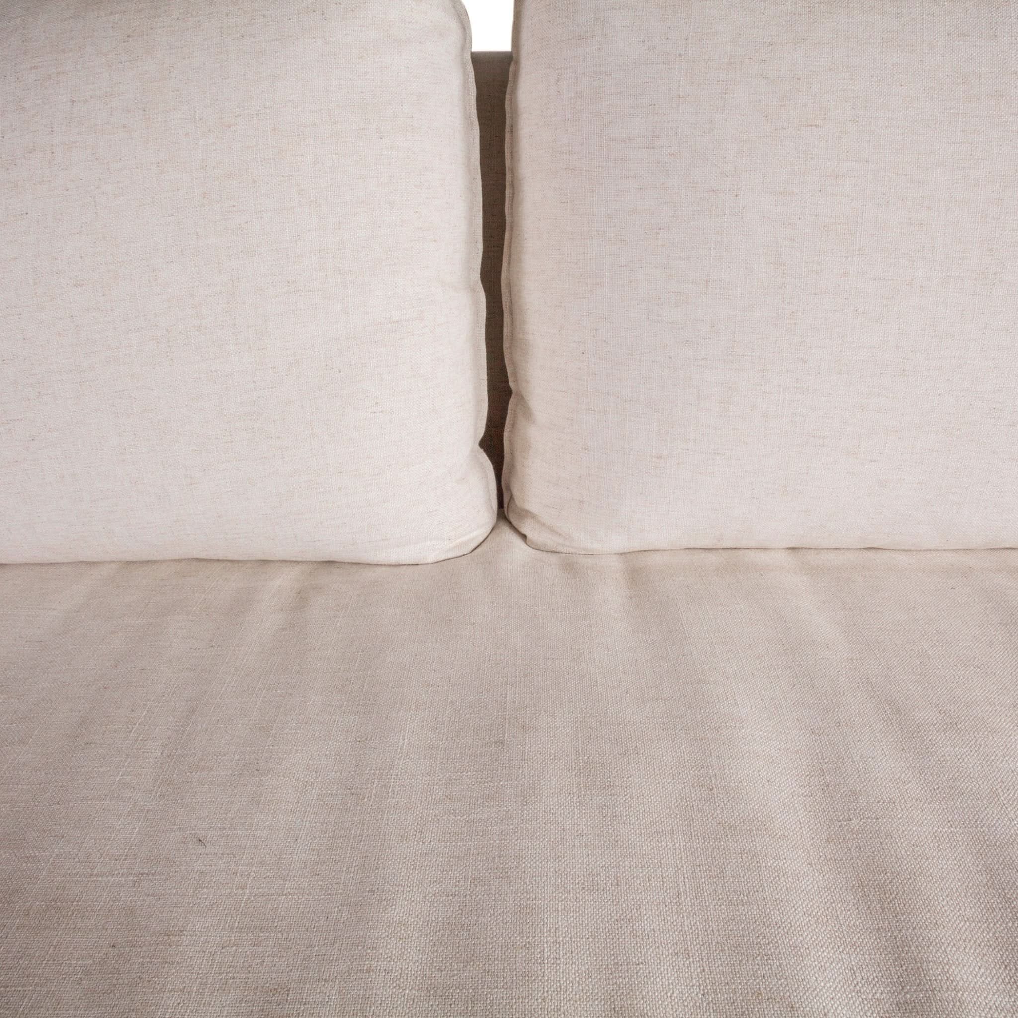Oliver White Linen Slipcover Sofa - Home Trends & Design