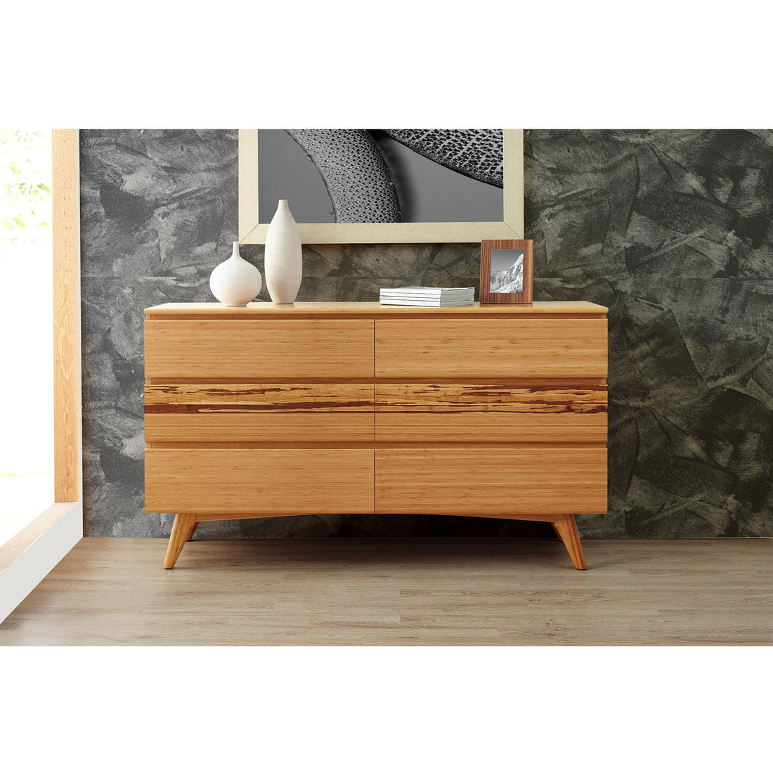 Azara Six Drawer Double Dresser