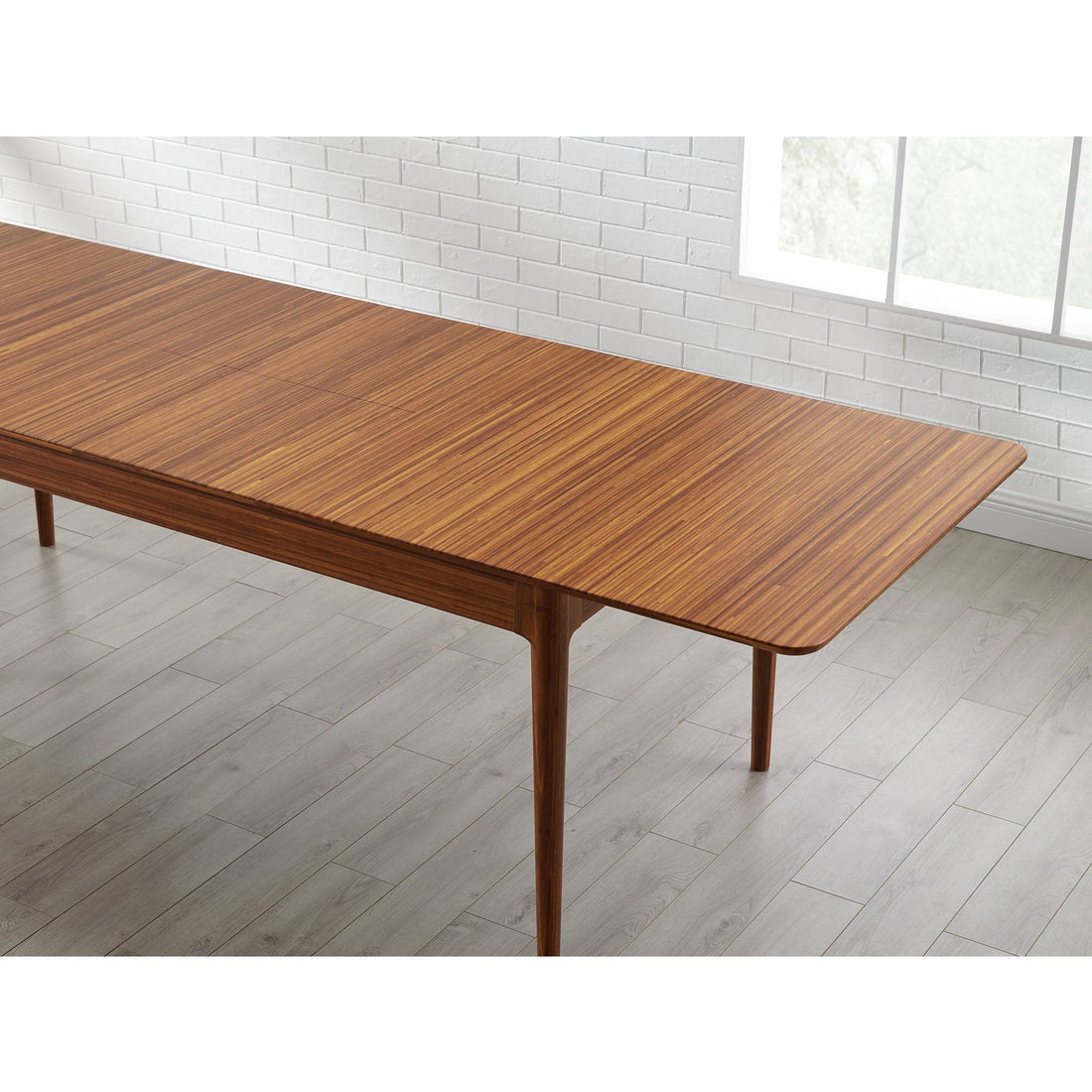 Erikka 110" Double-Leaves Extension Dining Table