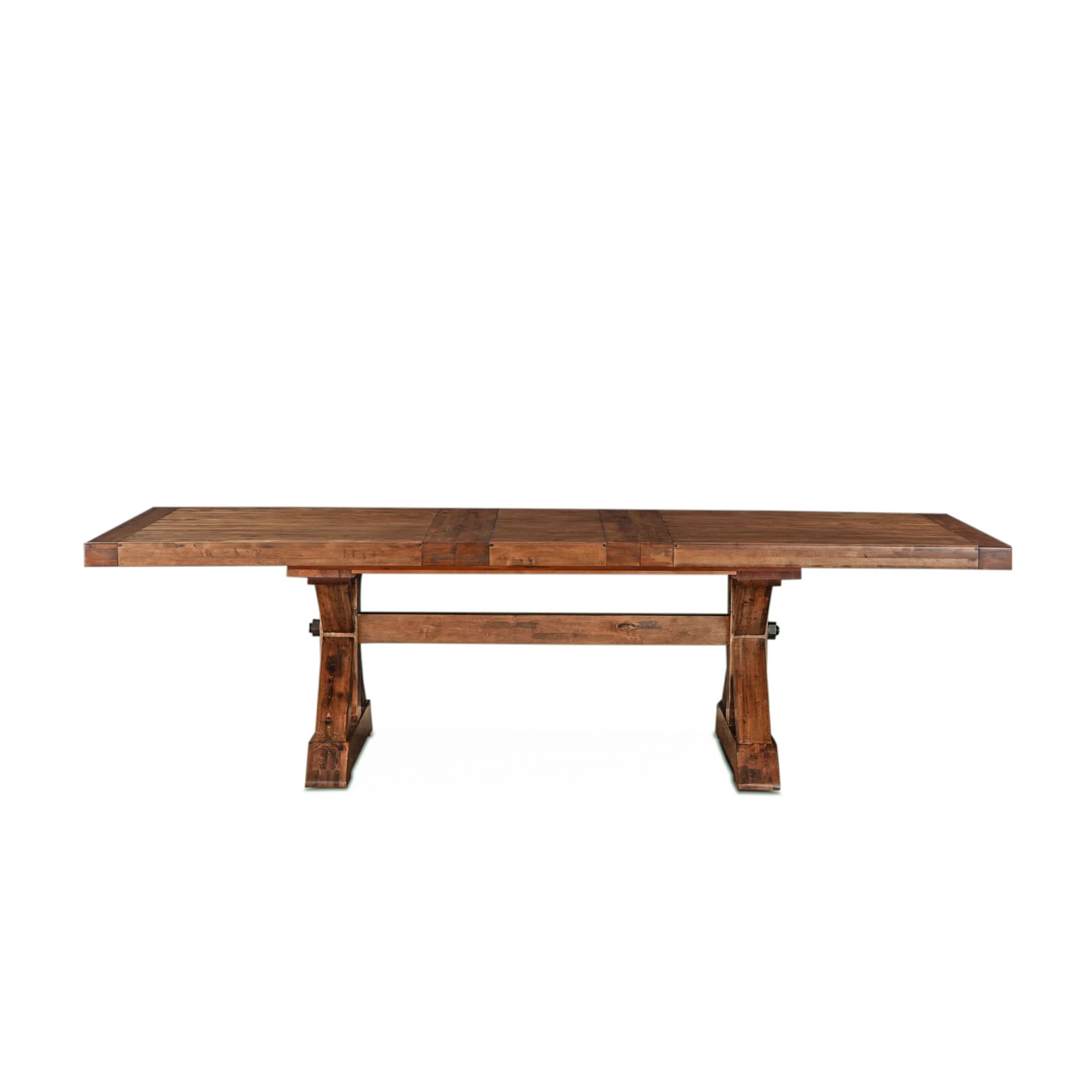 Aspen Birch Wood Extension Dining Table 88 - 110