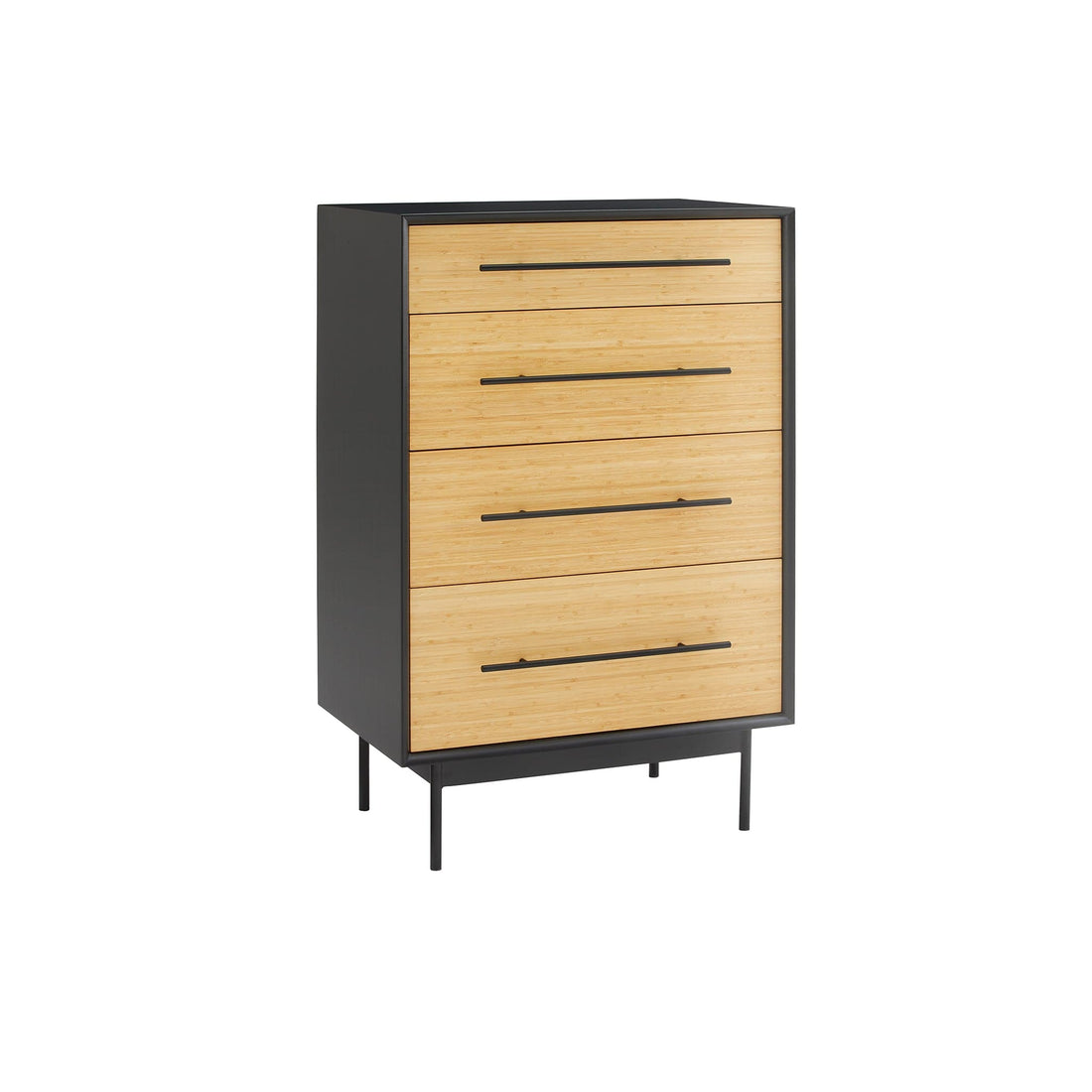 Santa Cruz 4 Drawer High Chest