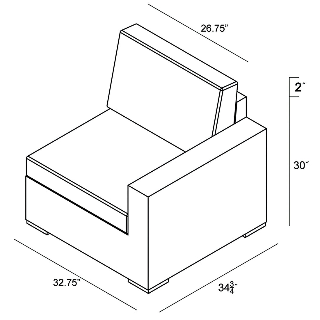 Arden Right Arm Section