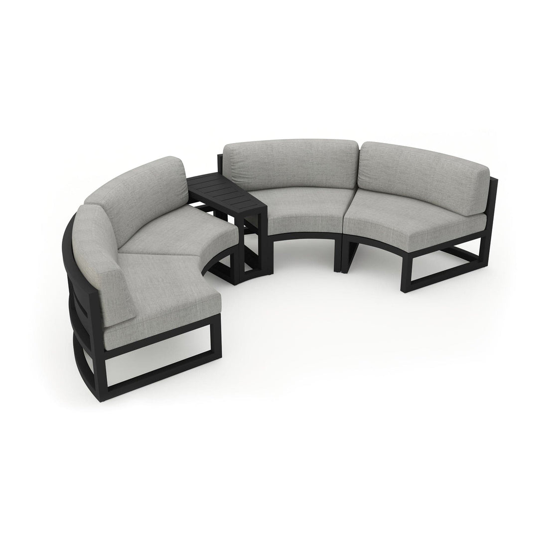 Avion 3 Piece Curve Sectional Set