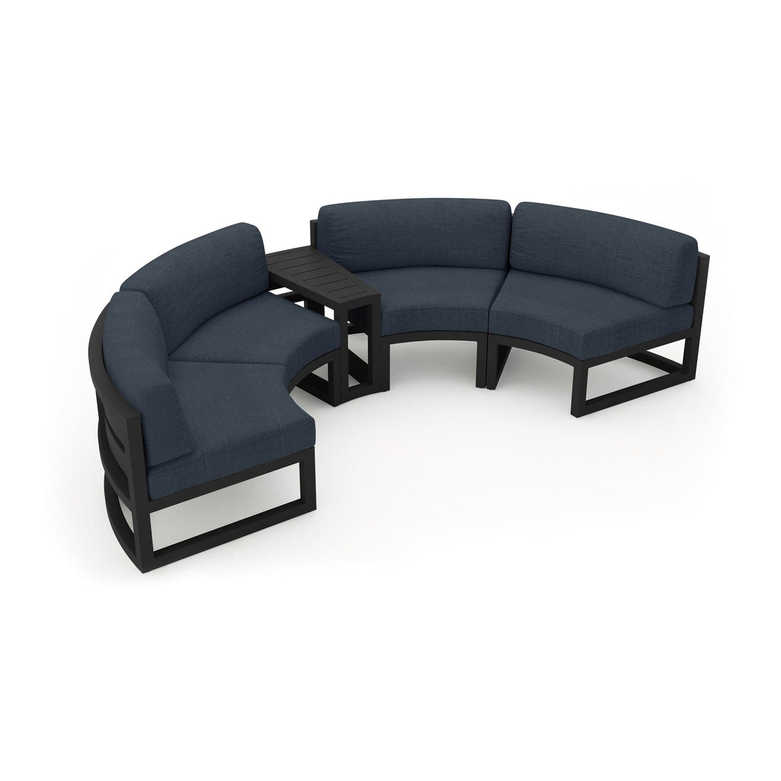 Avion 3 Piece Curve Sectional Set