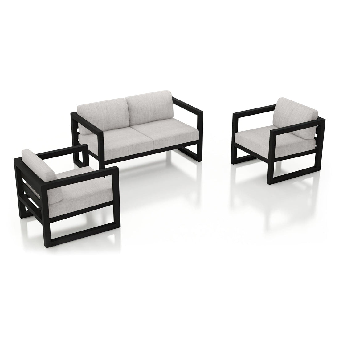 Avion 3 Piece Loveseat Set