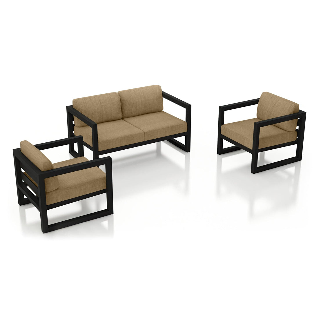 Avion 3 Piece Loveseat Set