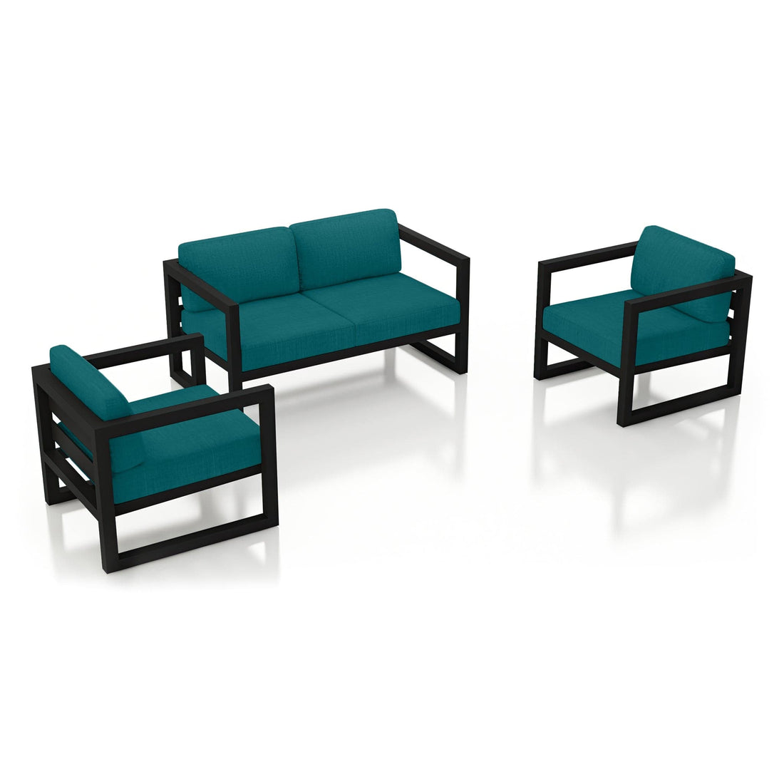 Avion 3 Piece Loveseat Set