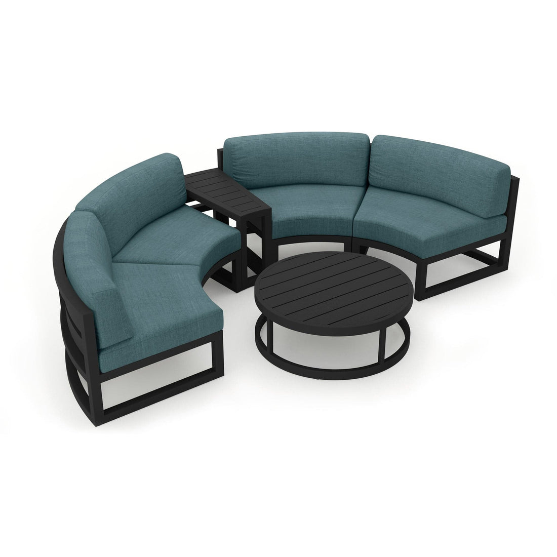 Avion 4 Piece Curve Sectional Set