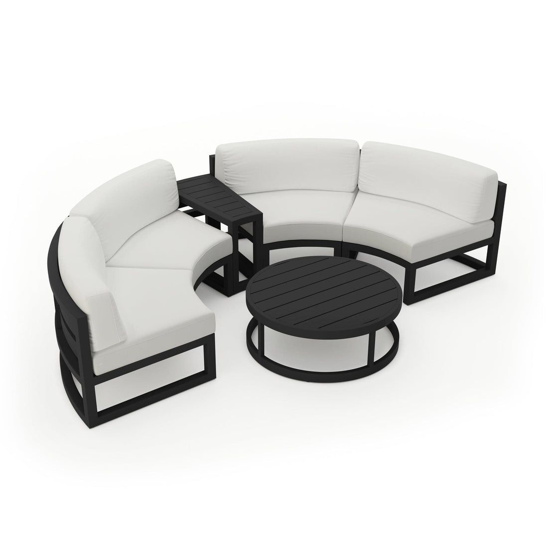 Avion 4 Piece Curve Sectional Set