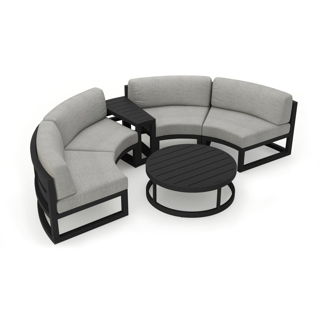 Avion 4 Piece Curve Sectional Set