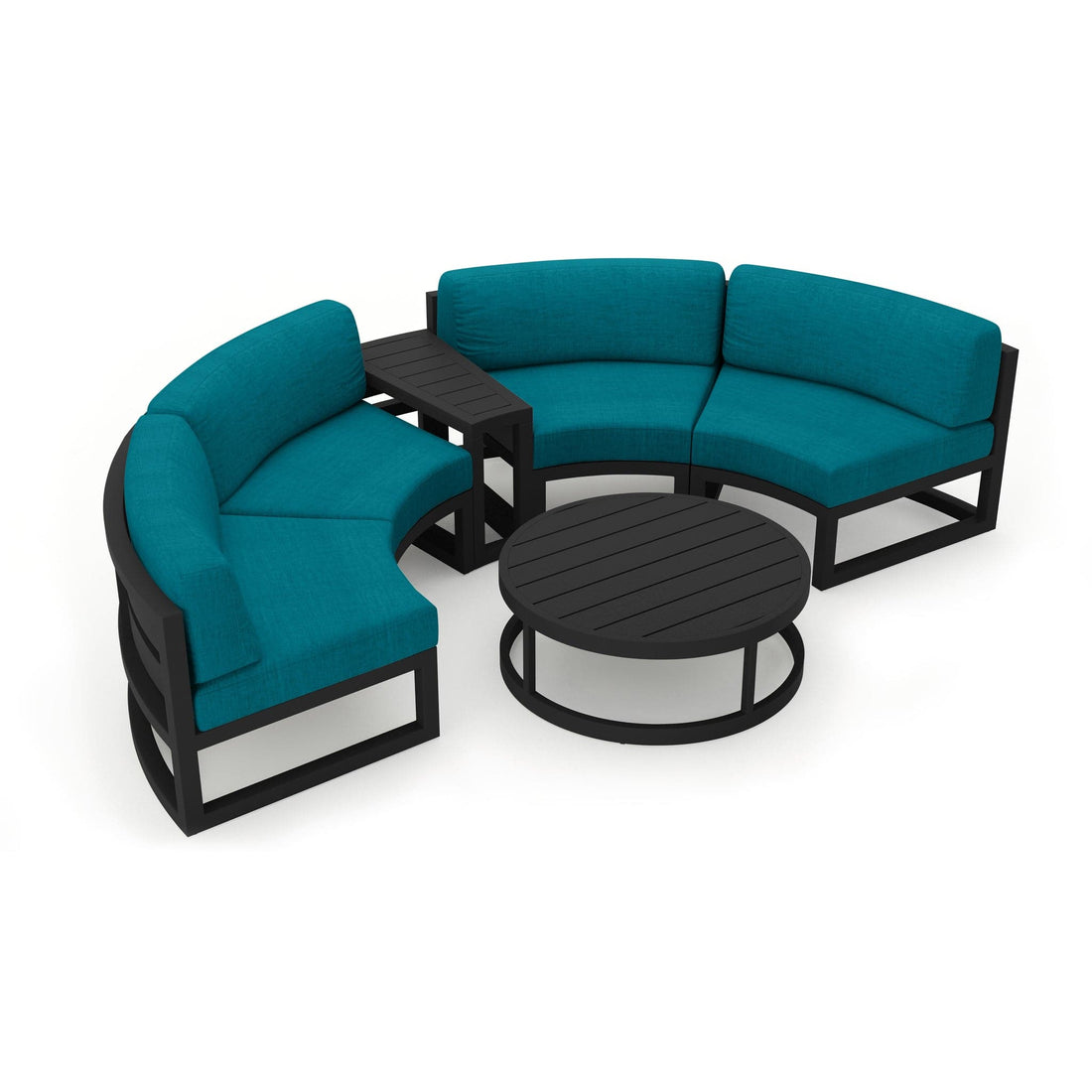 Avion 4 Piece Curve Sectional Set