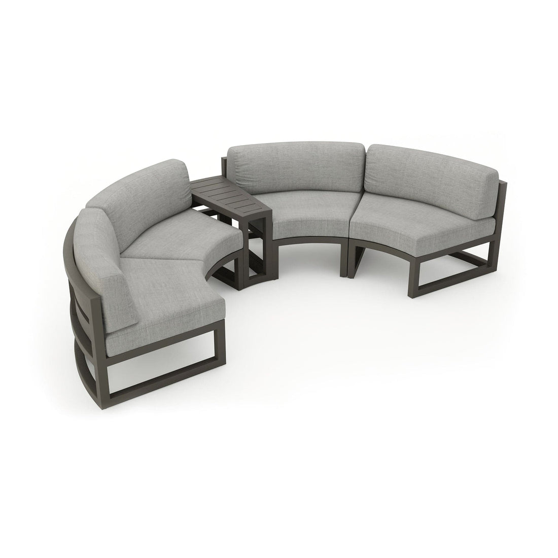 Avion 3 Piece Curve Sectional Set