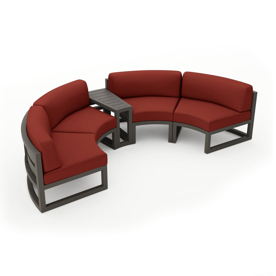 Avion 3 Piece Curve Sectional Set