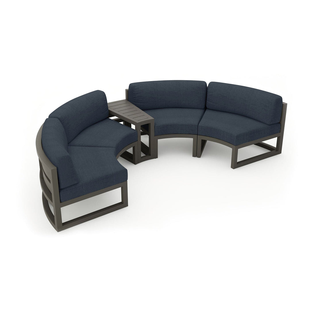 Avion 3 Piece Curve Sectional Set