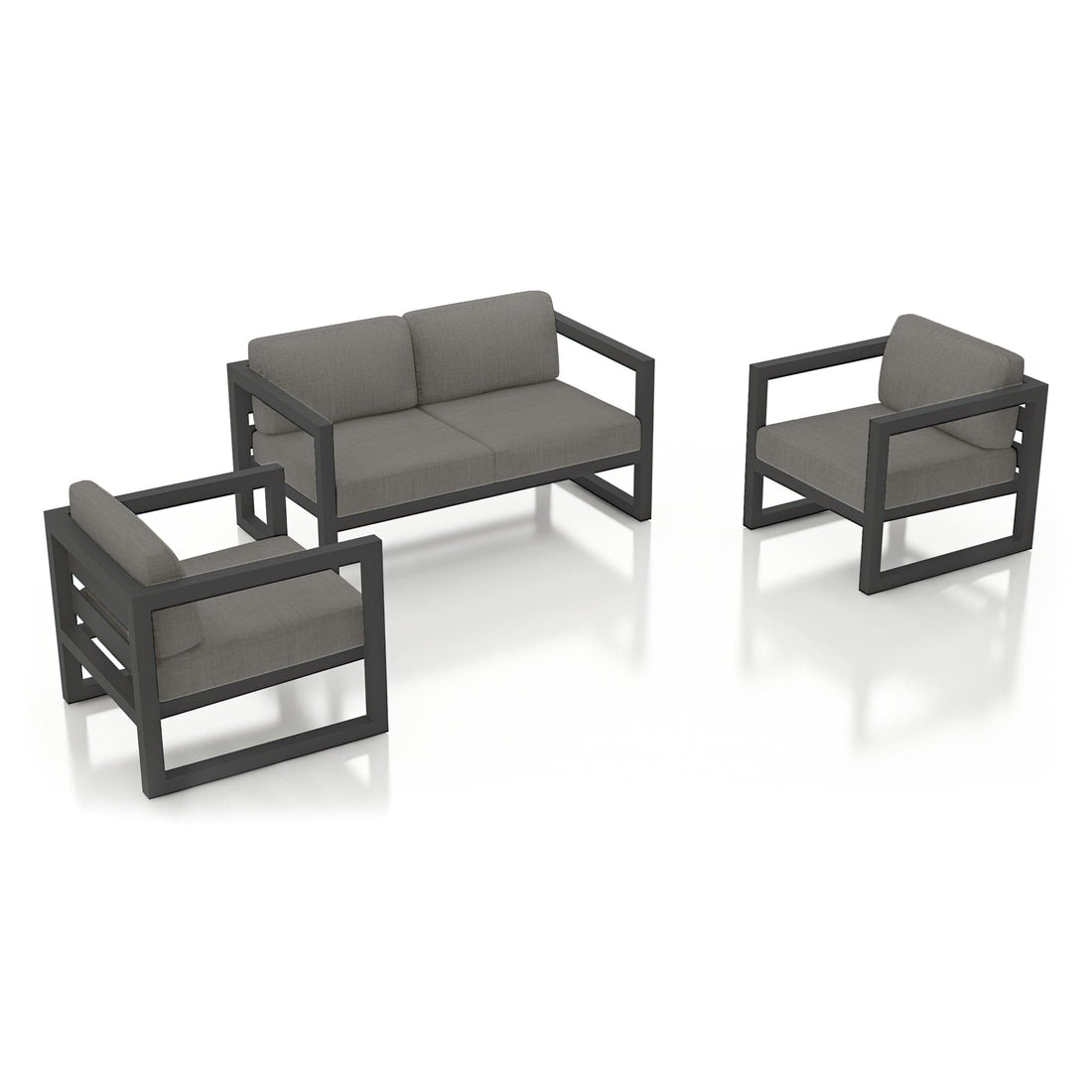 Avion 3 Piece Loveseat Set