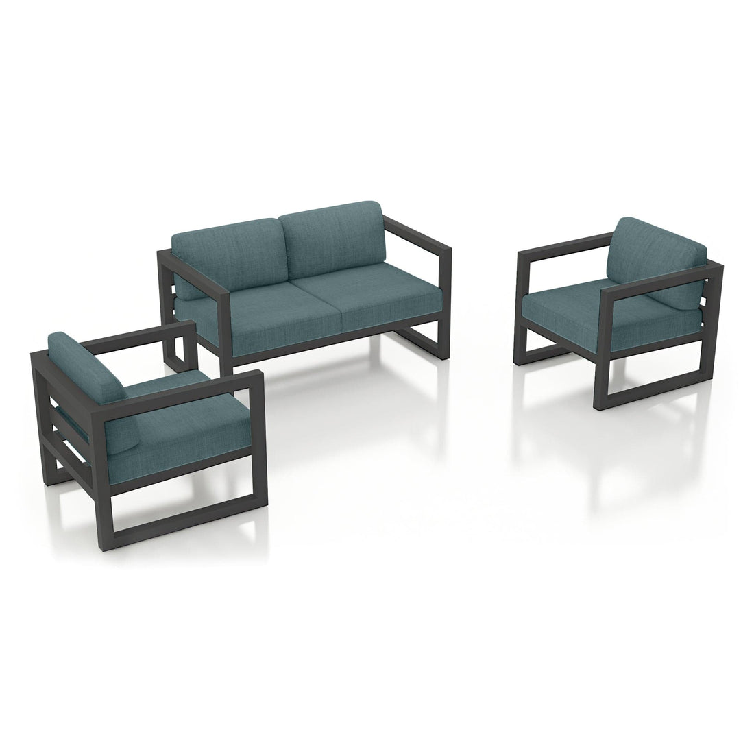 Avion 3 Piece Loveseat Set