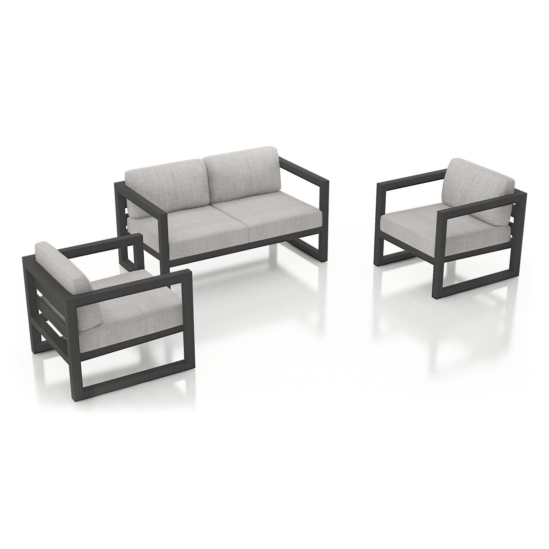 Avion 3 Piece Loveseat Set