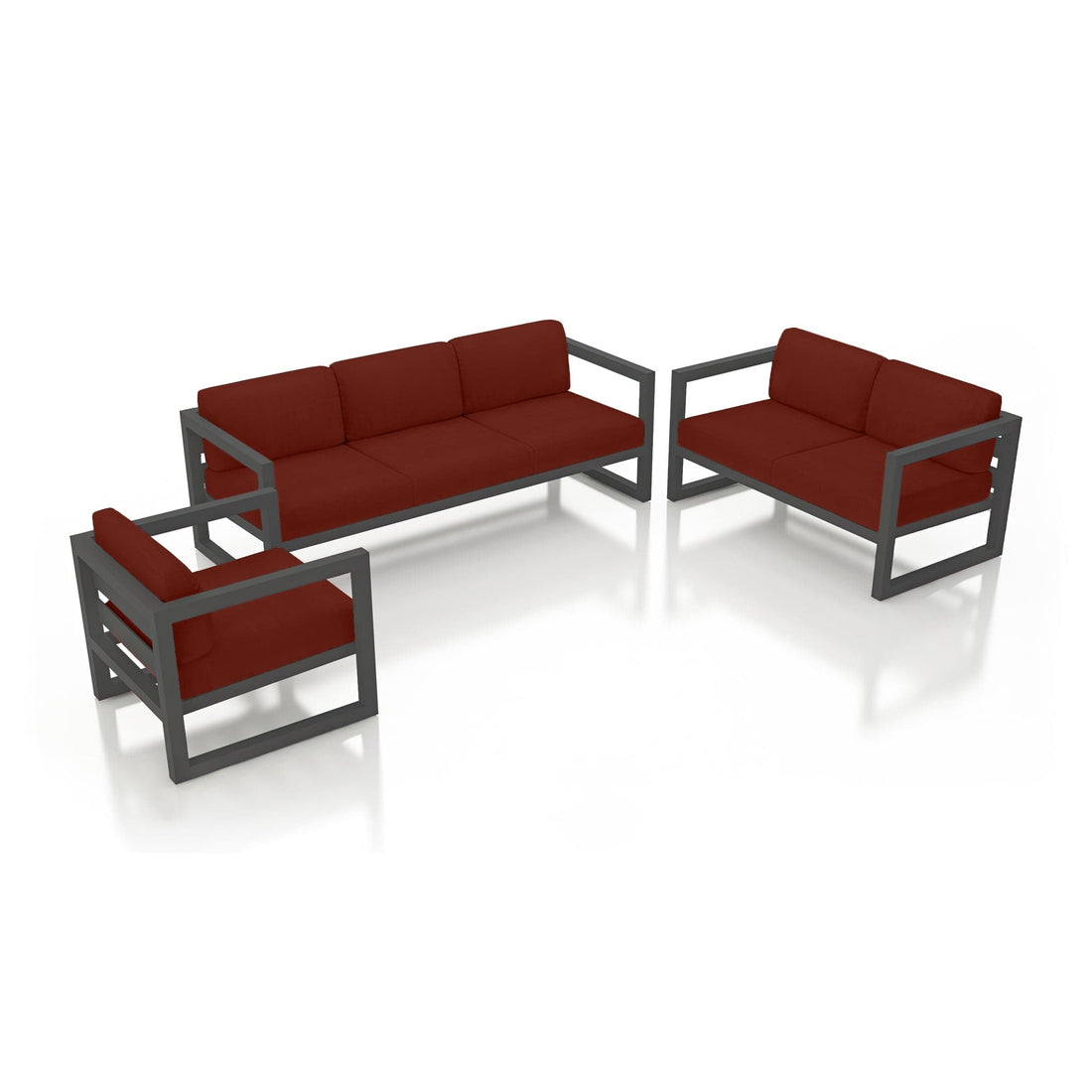 Avion 3 Piece Sofa Loveseat