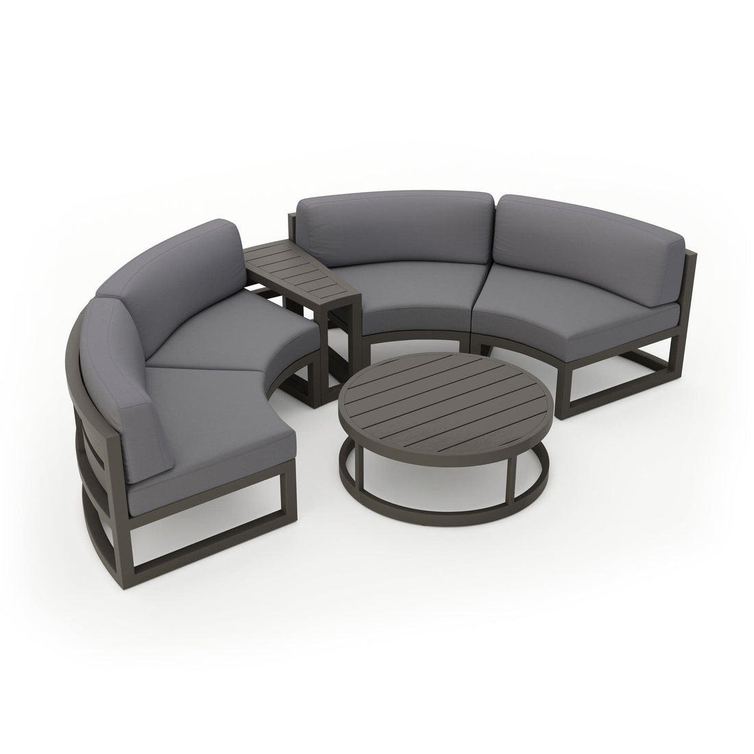 Avion 4 Piece Curve Sectional Set