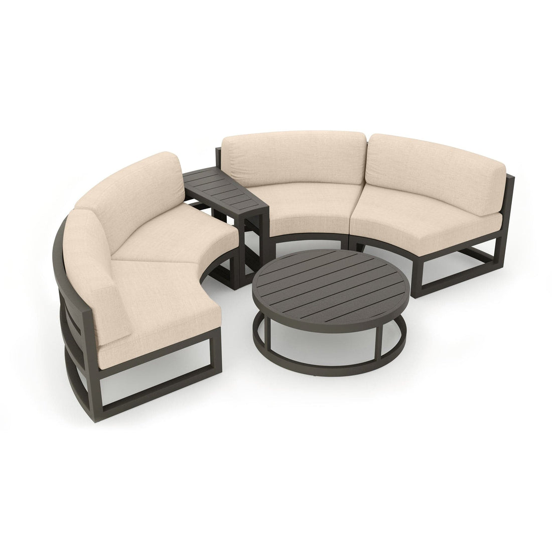 Avion 4 Piece Curve Sectional Set