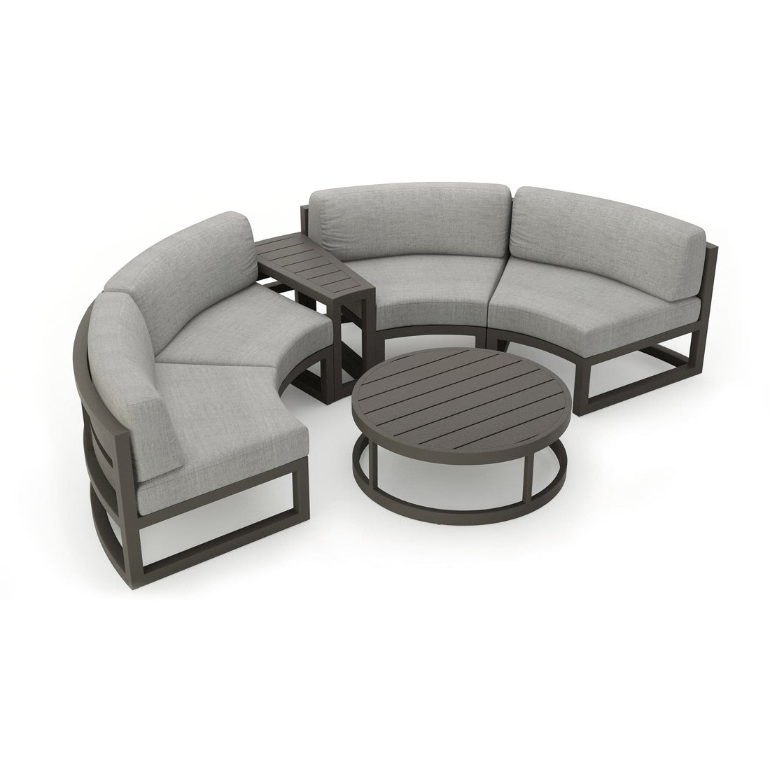 Avion 4 Piece Curve Sectional Set