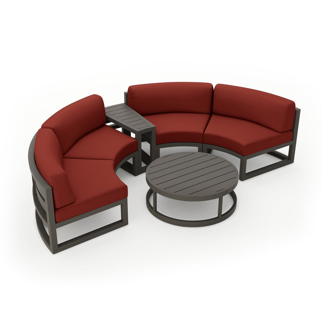 Avion 4 Piece Curve Sectional Set