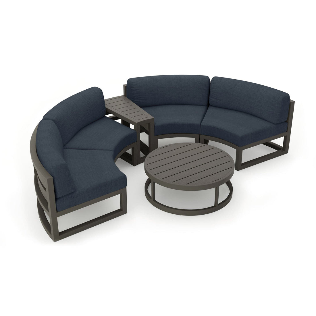 Avion 4 Piece Curve Sectional Set