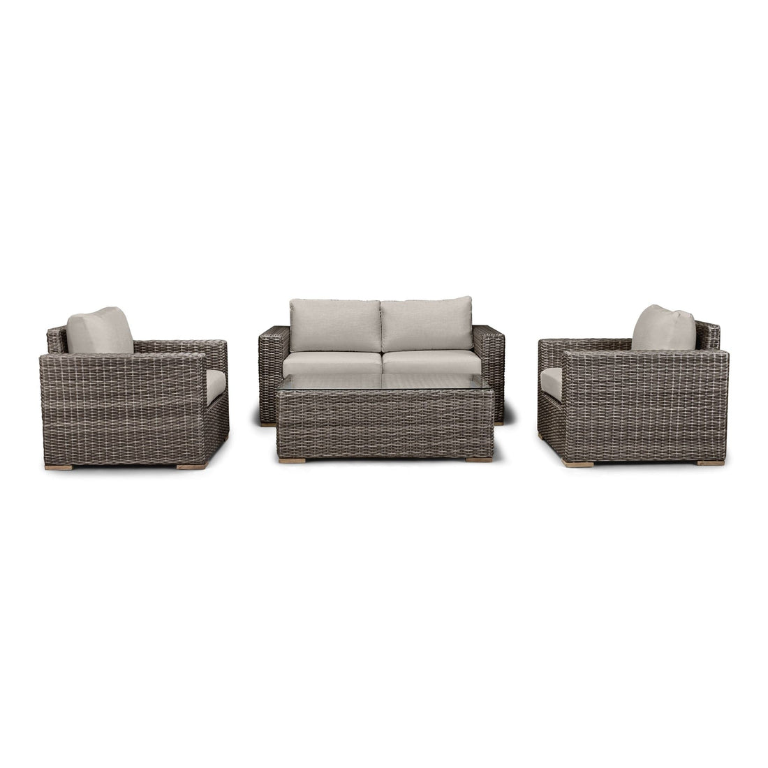 Dune 4 Piece Loveseat Set