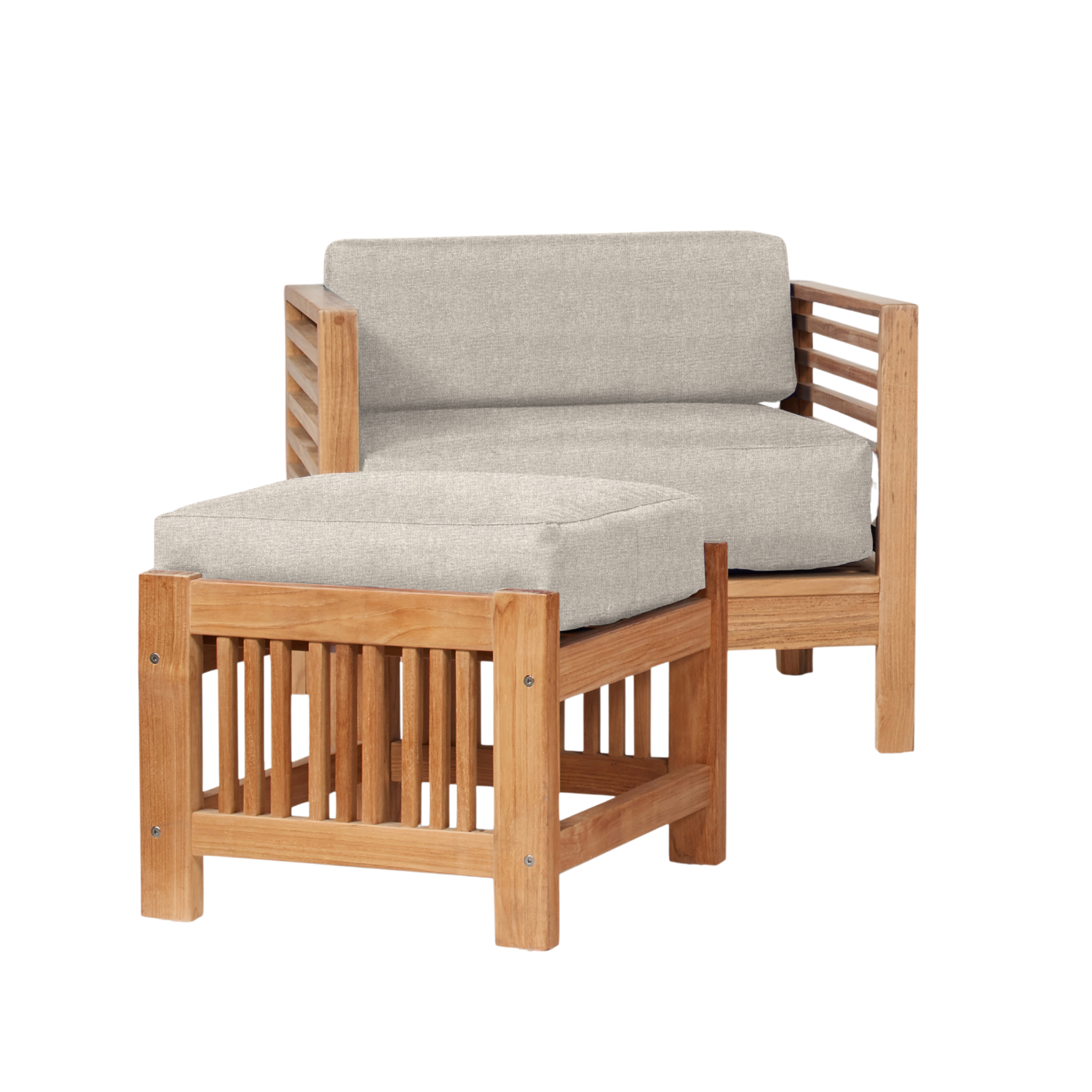 Summer Club Chair Silver