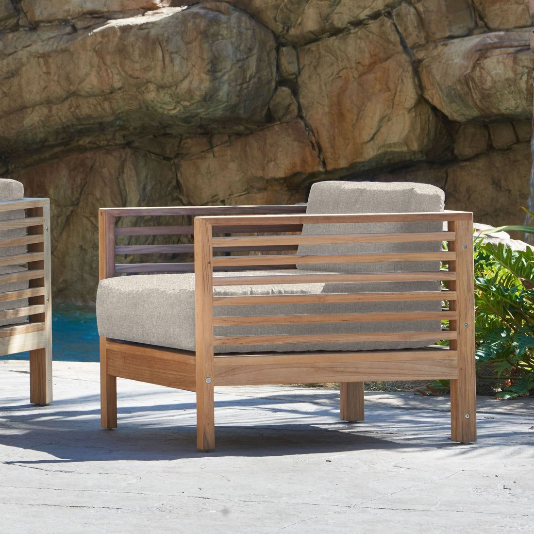 Summer Club Chair Silver