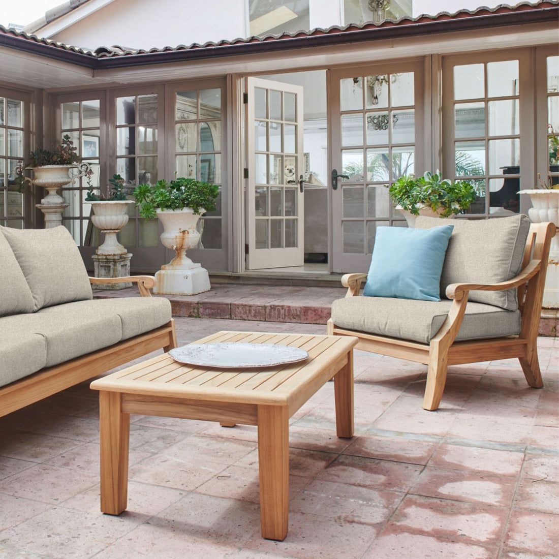 Sonoma Club Chair Silver
