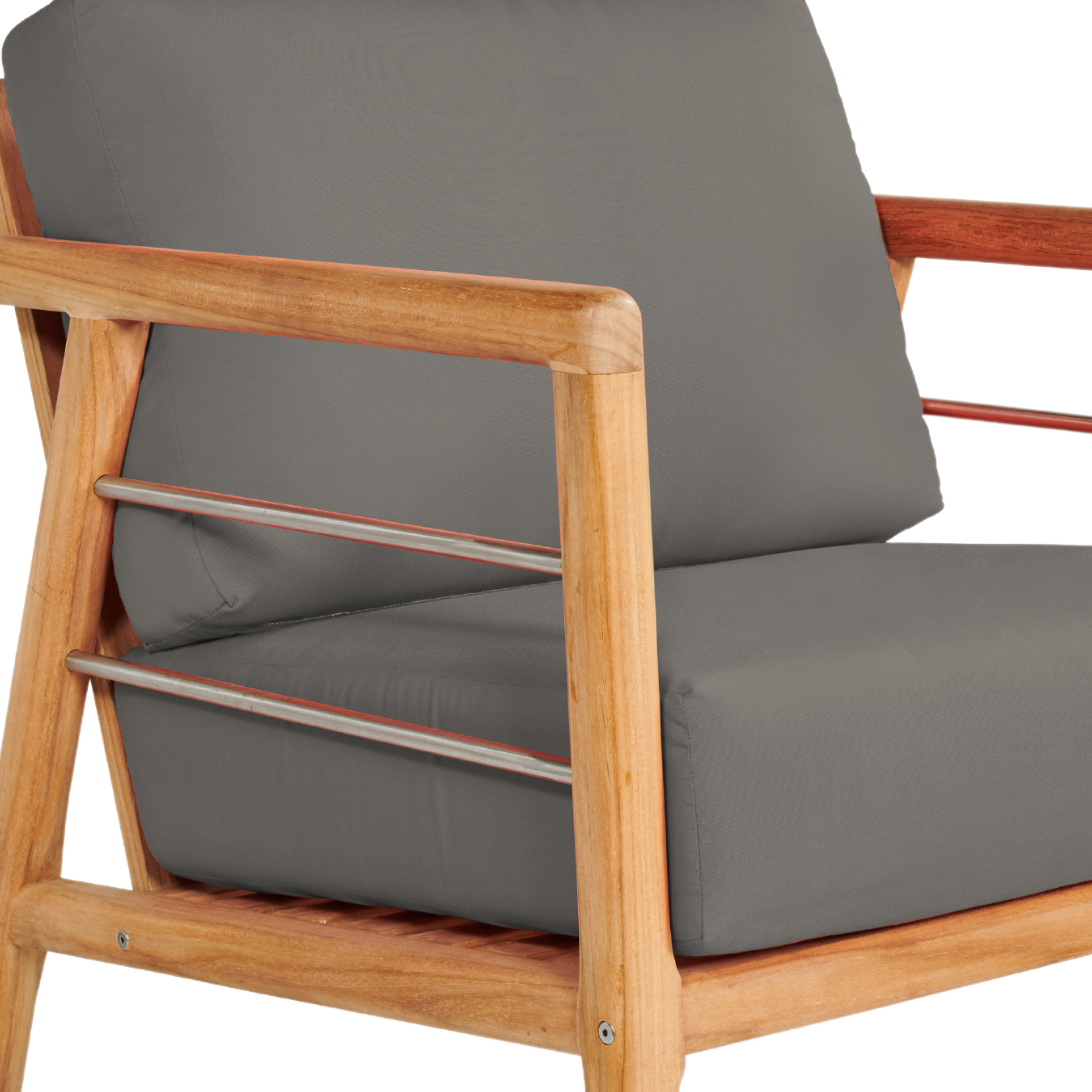 Aalto Club Chair - Charcoal Cushion