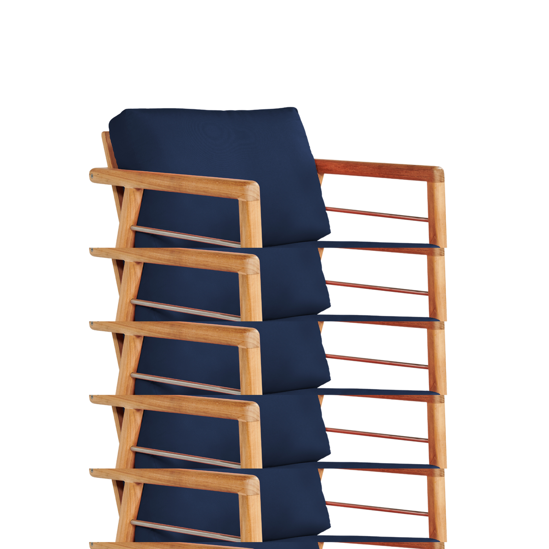 Aalto Club Chair - Navy Cushion