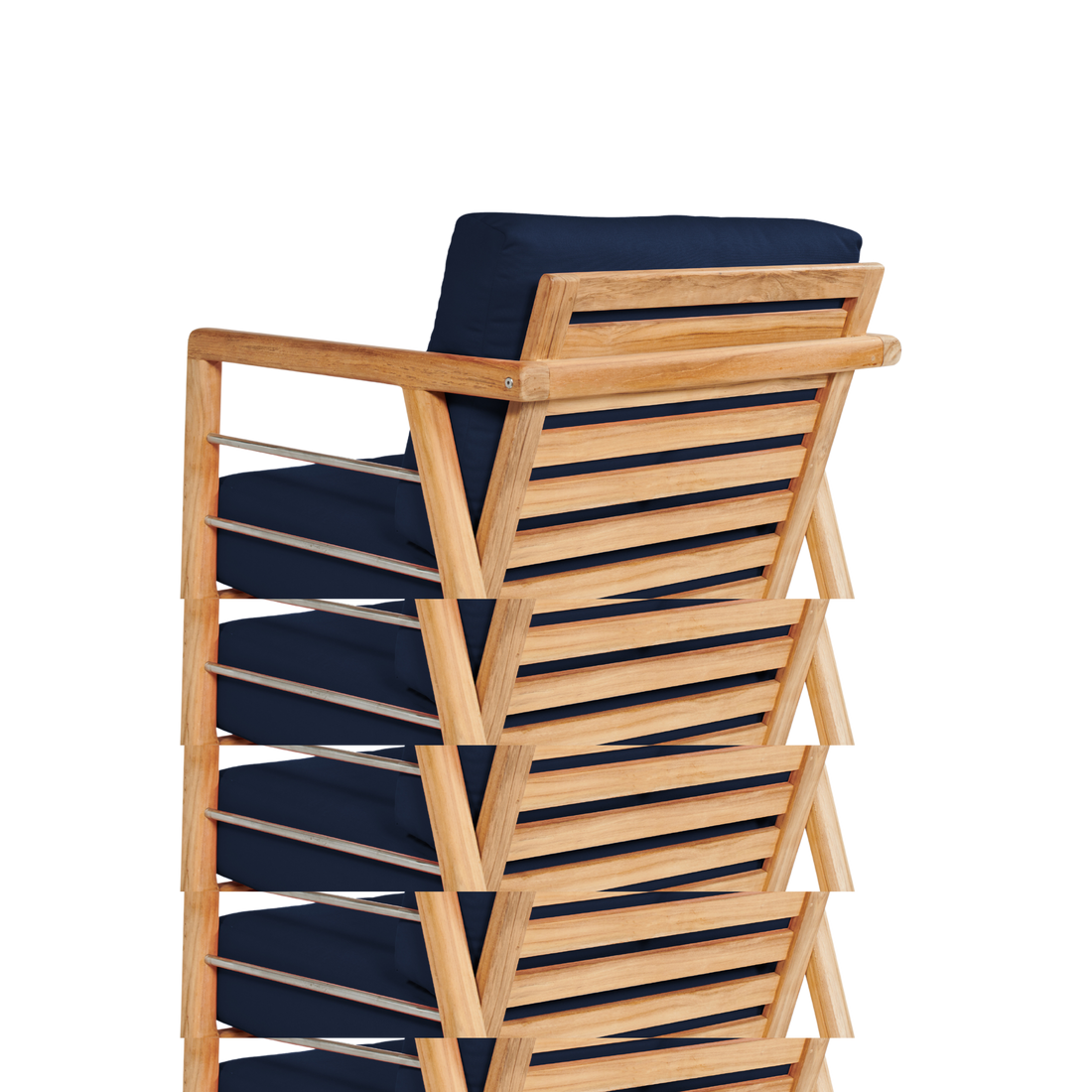 Aalto Club Chair - Navy Cushion