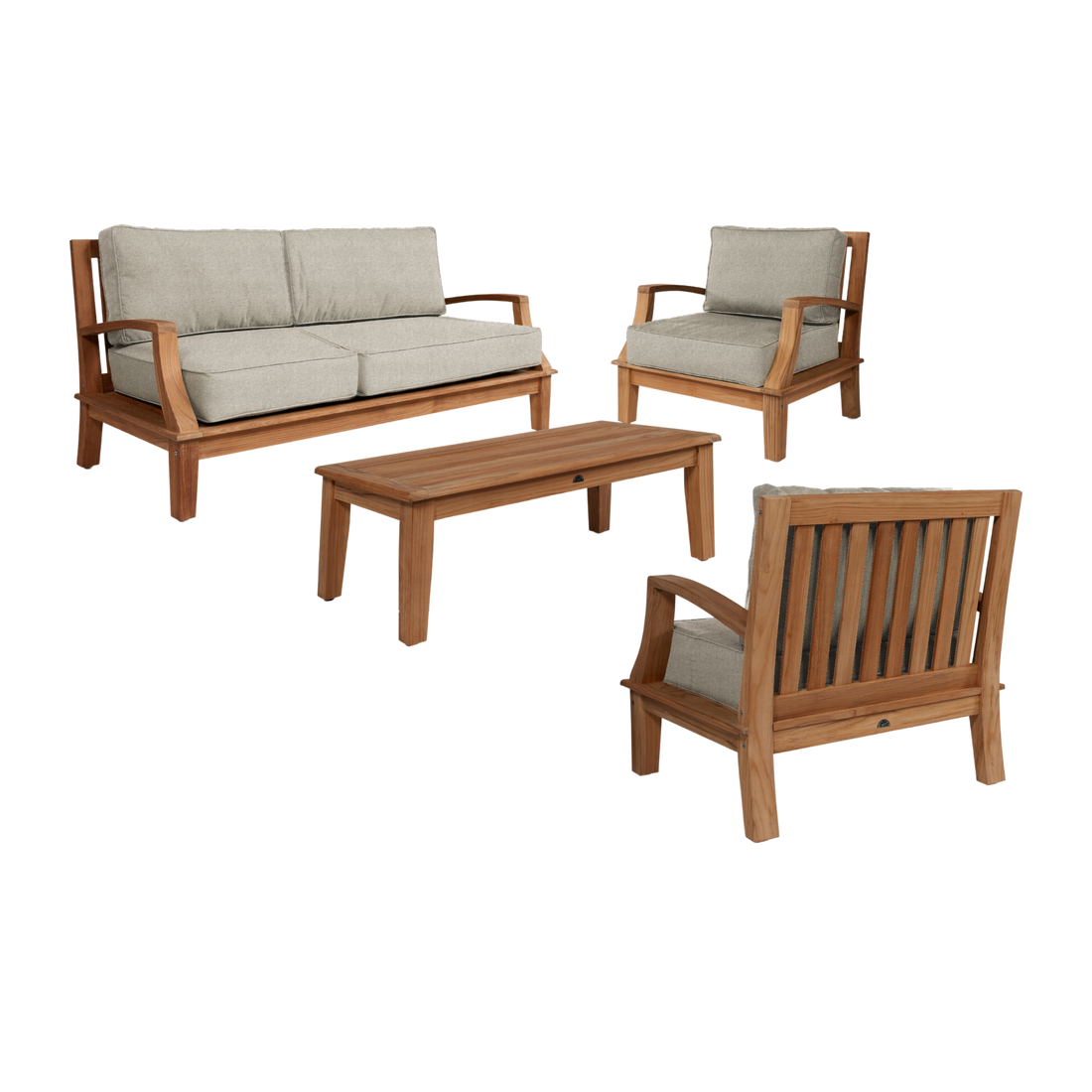 Grande Club Chair Silver