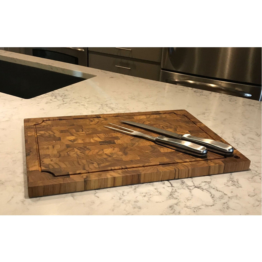 Rectangular Teak Cutting Board