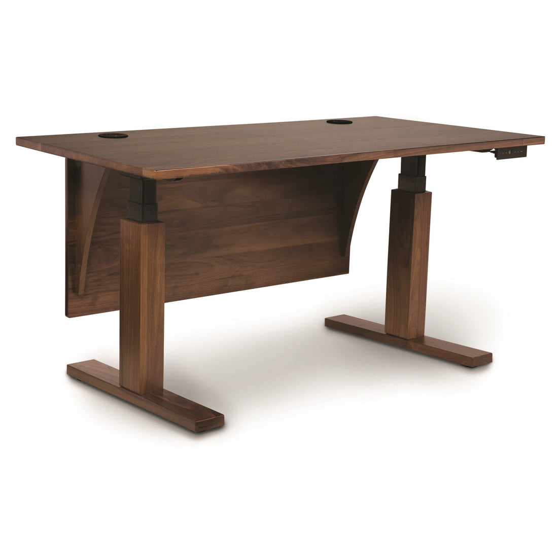 Copeland Invigo Sit-Stand Desk Deluxe Cherry