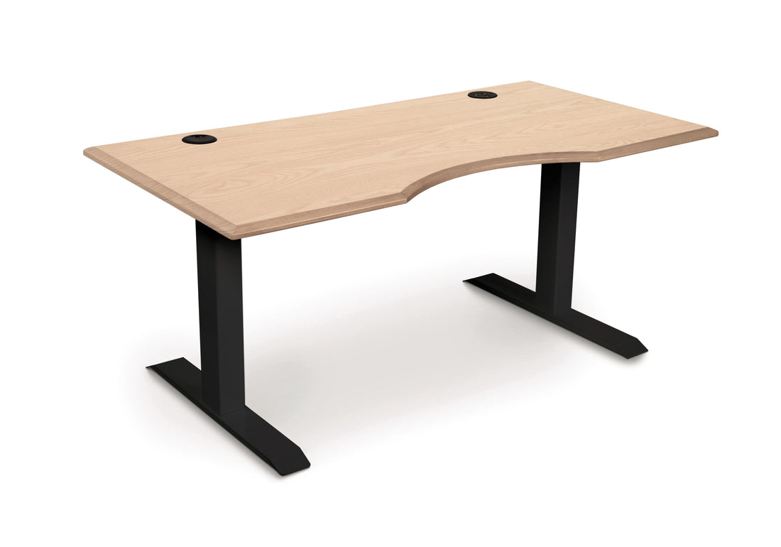 Copeland Invigo Sit-Stand Desk Deluxe Oak