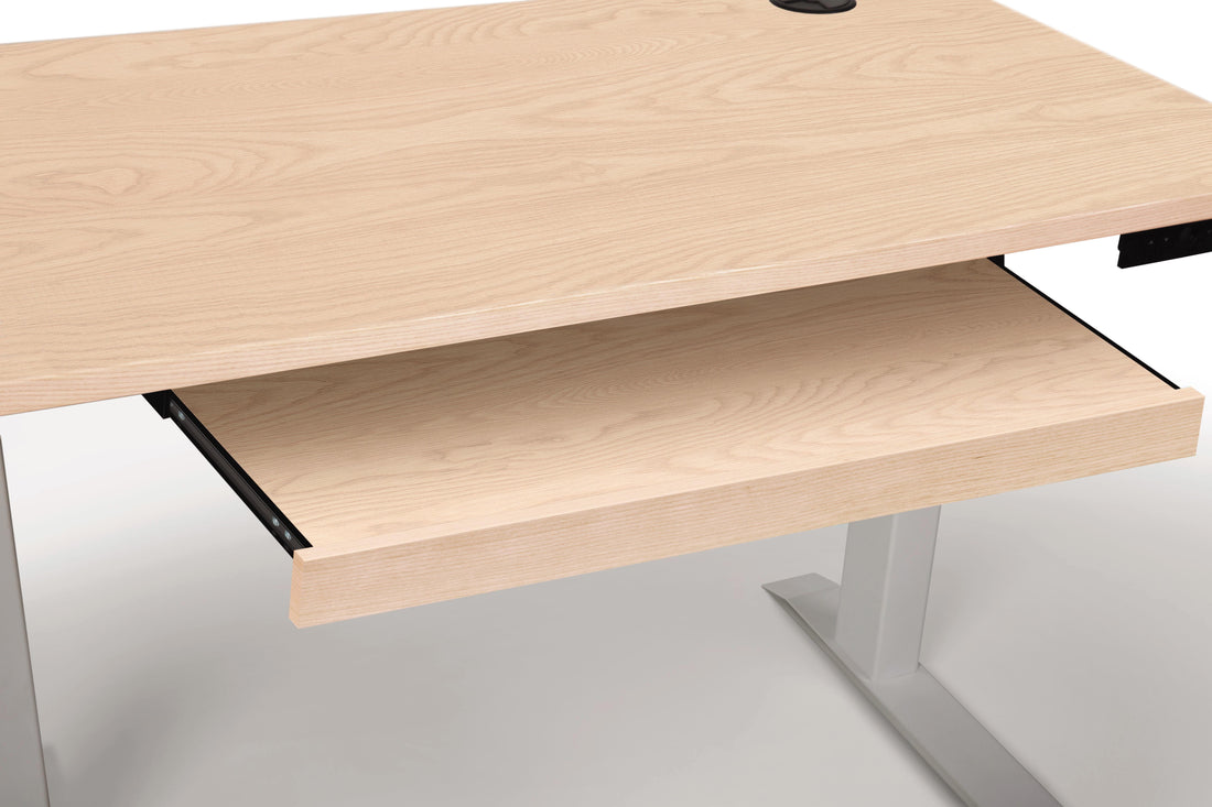 Copeland Invigo Sit-Stand Desk Deluxe Oak