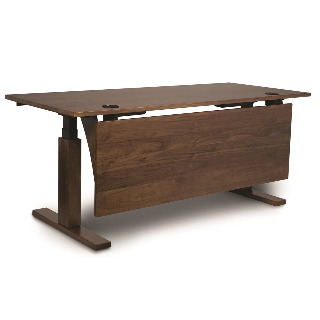 Copeland Invigo Sit-Stand Desk Deluxe Walnut