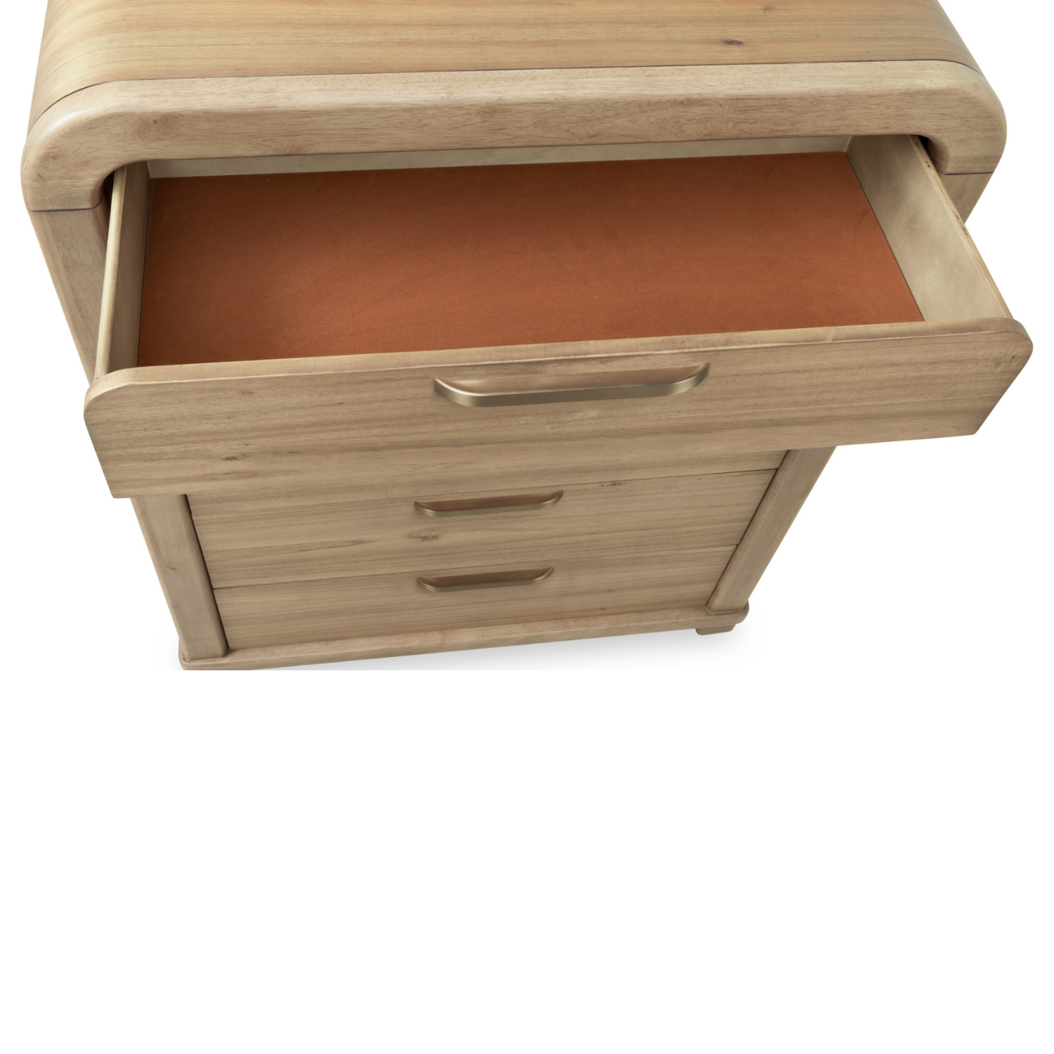 Kione Five Drawer Acacia Wood Chest