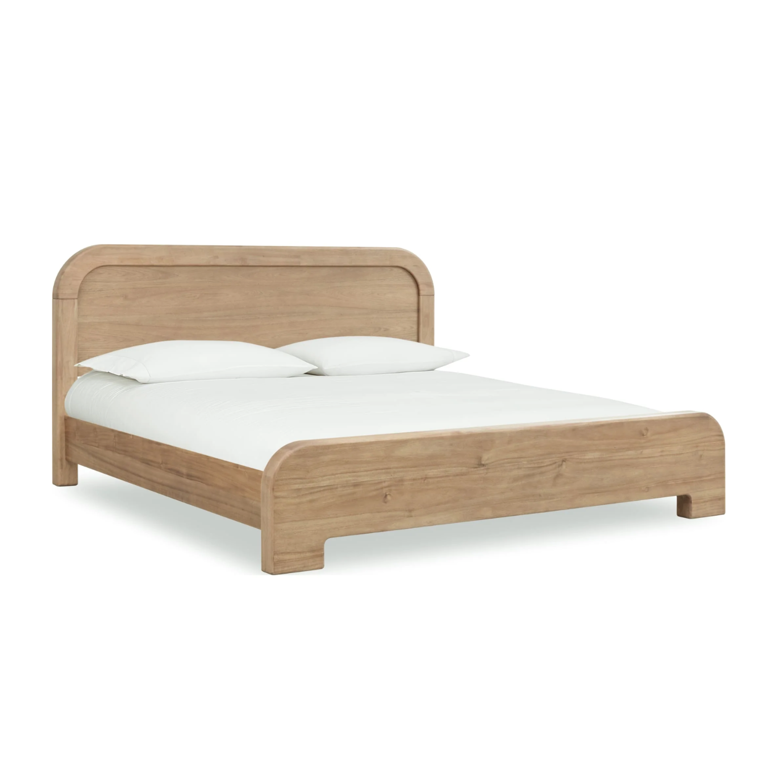 Kione Acacia Wood Platform Bed